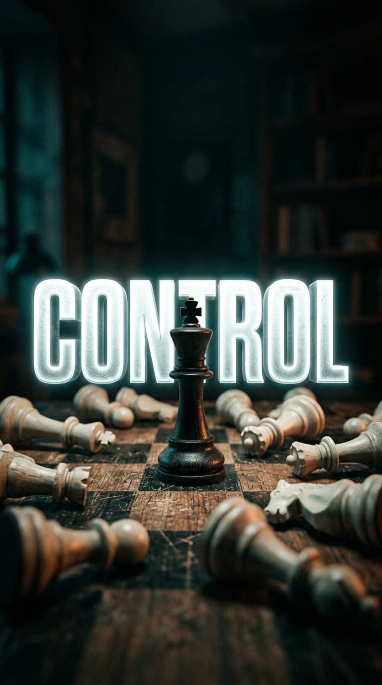 Chess King Control Background for Mindset and Self Mastery YouTube Shorts