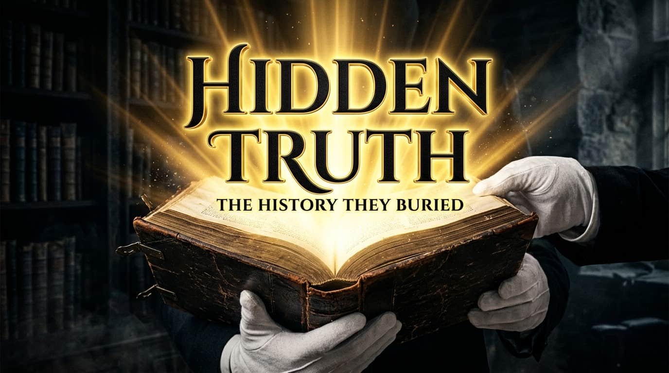 HIDDEN TRUTH Ancient Book Thumbnail - History Documentary AI Prompt Example Leonardo AI Midjourney